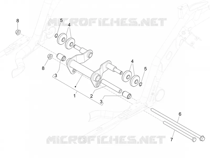 Swinging arm