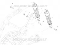 Rear suspension - Shock absorber/s