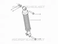 Rear suspension - Shock absorber/s
