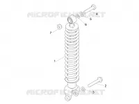 Rear suspension - Shock absorber/s