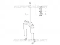 Fork/steering tube - Steering bearing unit
