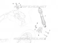 Rear suspension - Shock absorber/s