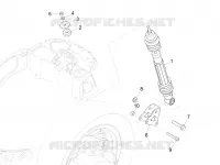 Rear suspension - Shock absorber/s
