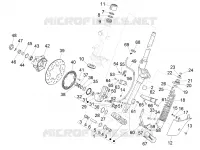 Fork/steering tube - Steering bearing unit