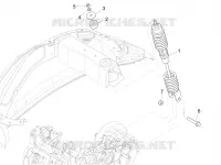 Rear suspension - Shock absorber/s