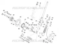 Fork/steering tube - Steering bearing unit
