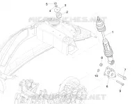 Rear suspension - Shock absorber/s