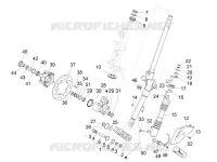 Fork/steering tube - Steering bearing unit