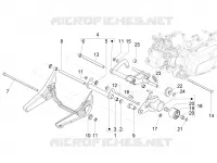 Swinging arm