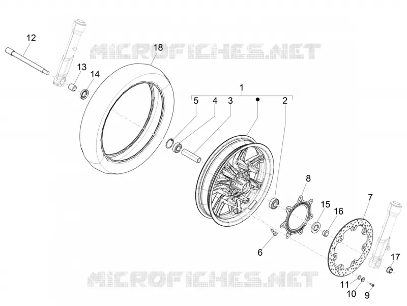Front wheel