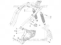 Rear suspension - Shock absorber/s