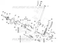 Fork/steering tube - Steering bearing unit