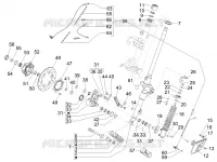 Fork/steering tube - Steering bearing unit