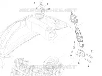 Rear suspension - Shock absorber/s