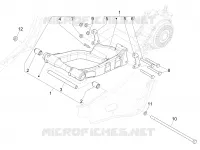 Swinging arm