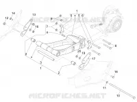 Swinging arm