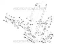 Fork/steering tube - Steering bearing unit