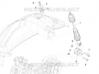 Rear suspension - Shock absorber/s
