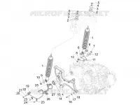 Rear suspension - Shock absorber/s