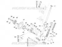 Fork/steering tube - Steering bearing unit
