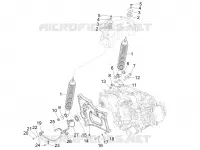 Rear suspension - Shock absorber/s