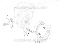 REAR BRAKE - SHOES