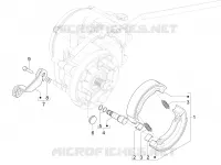 REAR BRAKE - SHOES