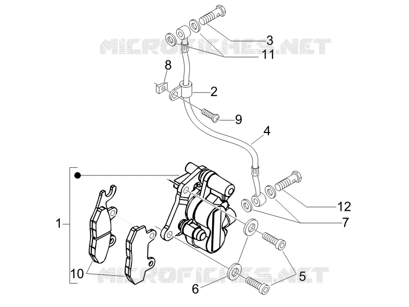 Brakes pipes - Calipers