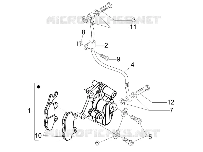Brakes pipes - Calipers