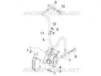 Brakes pipes - Calipers