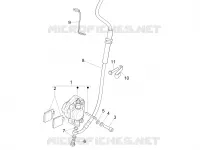 Brakes pipes - Calipers