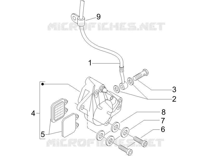 Brakes pipes - Calipers
