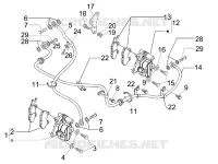 Brakes pipes - Calipers