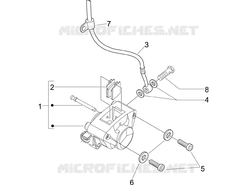 Brakes pipes - Calipers