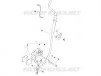 Brakes pipes - Calipers