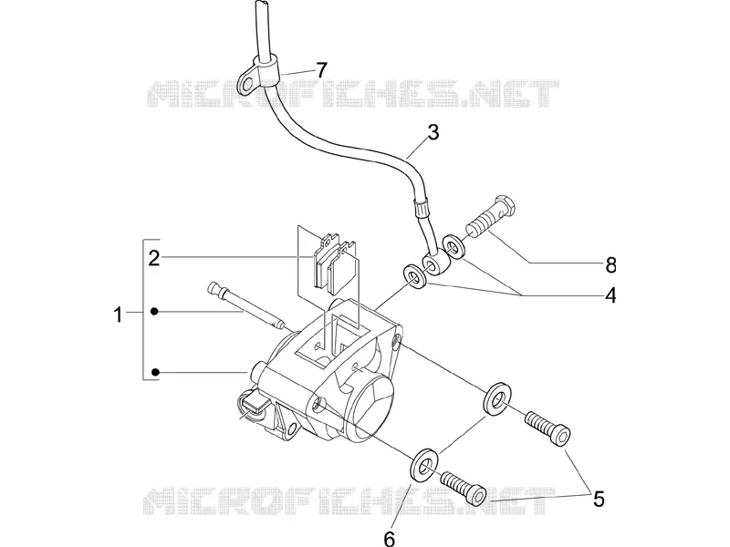 Brakes pipes - Calipers