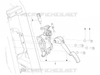 Control pedals - Levers