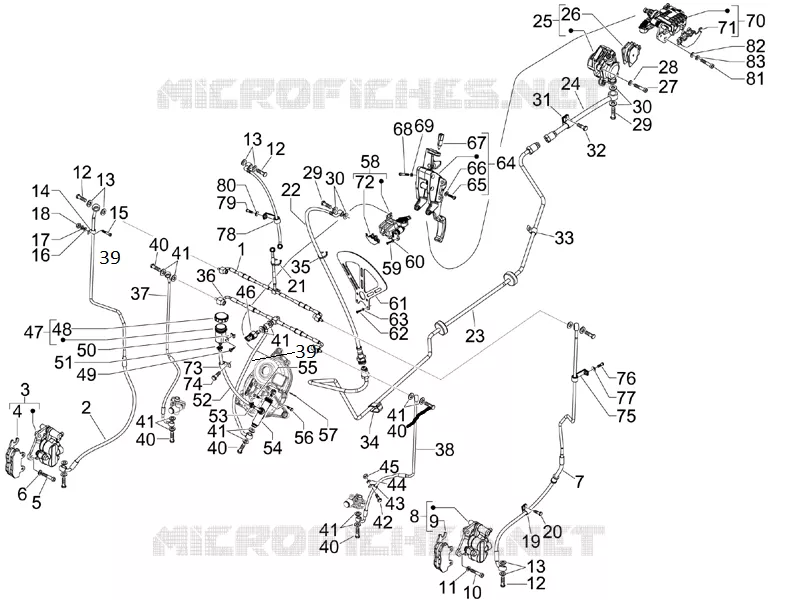 Brakes pipes - Calipers