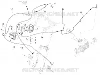 Brakes pipes - Calipers (ABS)
