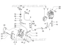 Brakes pipes - Calipers