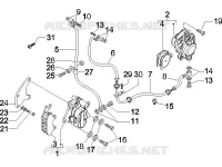 Brakes pipes - Calipers