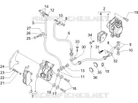 Brakes pipes - Calipers