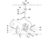 Brakes pipes - Calipers
