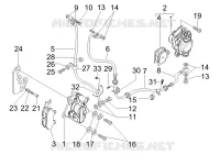Brakes pipes - Calipers