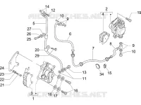 Brakes pipes - Calipers