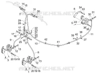 Brakes pipes - Calipers