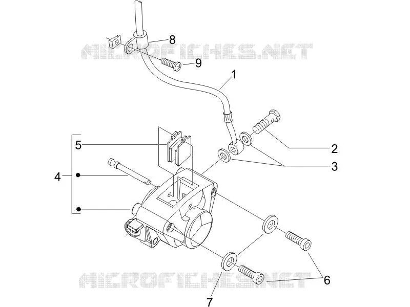 Brakes pipes - Calipers