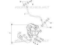 Brakes pipes - Calipers
