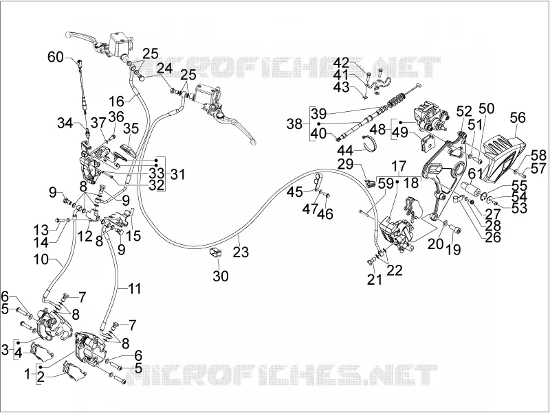 Brakes pipes - Calipers