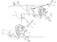 Brakes pipes - Calipers